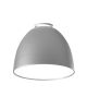 Artemide Nur mini lámpara de techo LED E27 Gris Aluminio