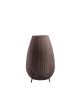Bover Amphora 02 lampara de pie Outdoor Rattan Regulable (con anclaje)