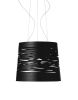 Foscarini Tress Grande lámpara de suspensión regulable Led Negro H.3,5M DESCATALOGADO