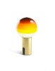 Marset DIPPING Light Lámpara de sobremesa  Portable Ámbar- Latón cepillado
