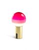 Marset DIPPING Light Lámpara de sobremesa  Portable Rosa- Latón cepillado