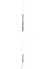 Marset Ambrosia V 130 Plug-in lámpara de techo-pie 28,8W Negro 3000K