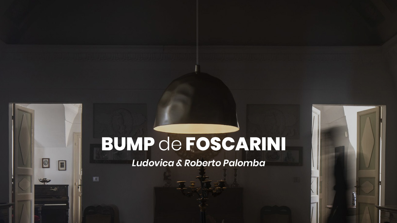 Nuevas Bump de Foscarini en nuestra tienda de iluminación 